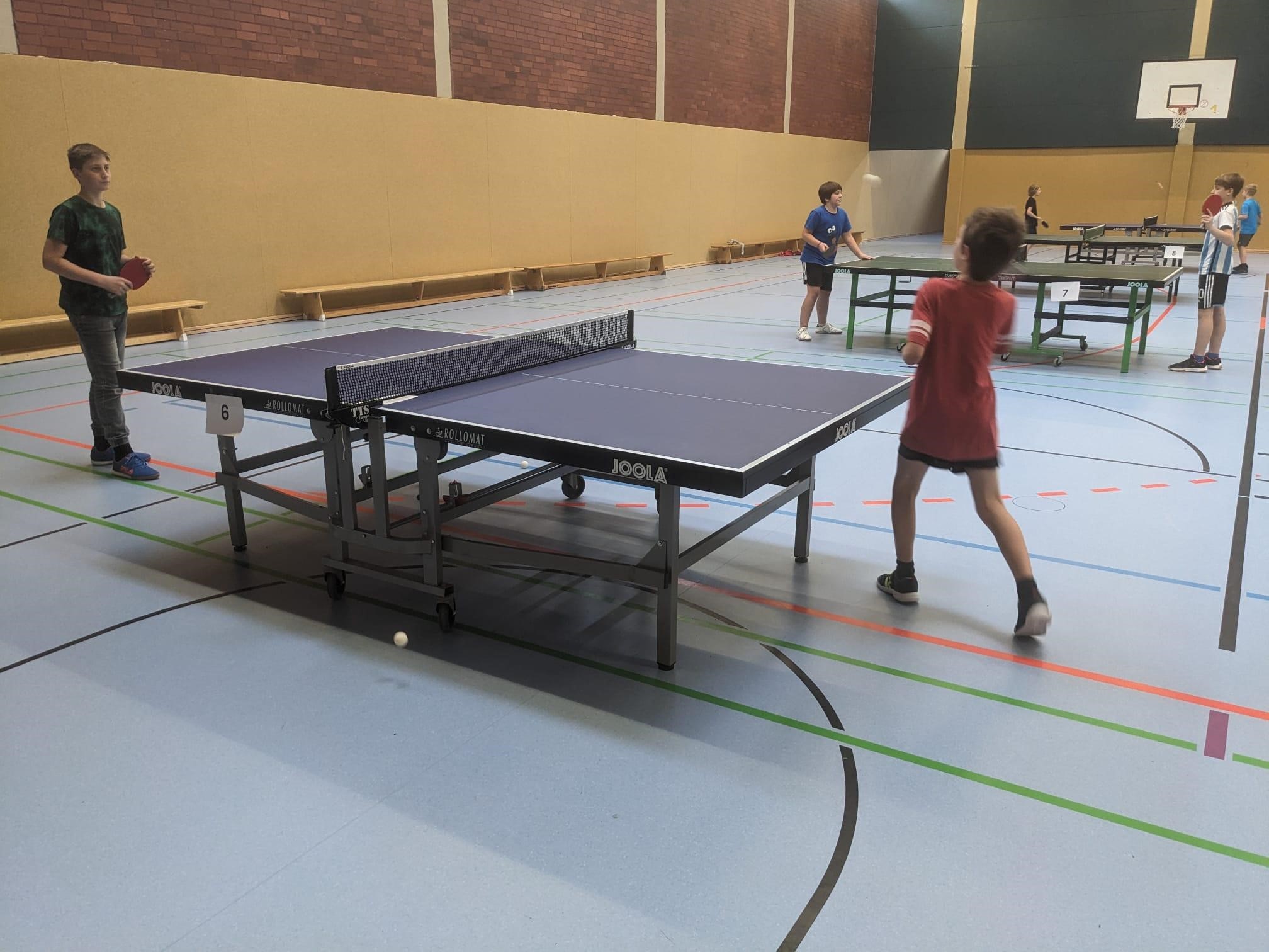 Fotos Tischtennisturnier 26.01 a